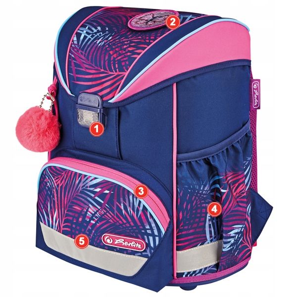 TORNISTER HERLITZ ULTRALIGHT PLUS TROPICAL CHILL zdjęcie 12