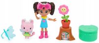 KOCI DOMEK GABI ZESTAW OGRÓD 2 FIGURKI WRÓŻKICIA LALECZKA GABBY + AKCESORIA