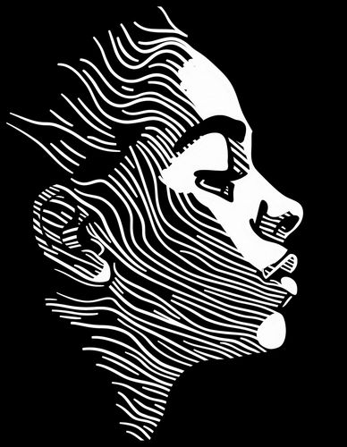 Plakat 50x65cm Linie Wyrazu na Arena.pl