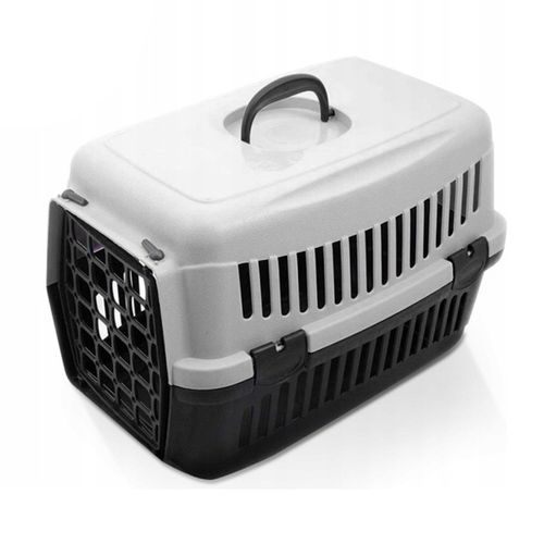 TRANSPORTER DLA PSA KOTA KRÓLIKA KLATKA KOJEC BOX DUŻY SZARY SOLIDNA na Arena.pl