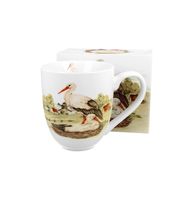 KUBEK DUŻY XXL DUO PTAKI BOCIANY NA PREZENT 1000 ML