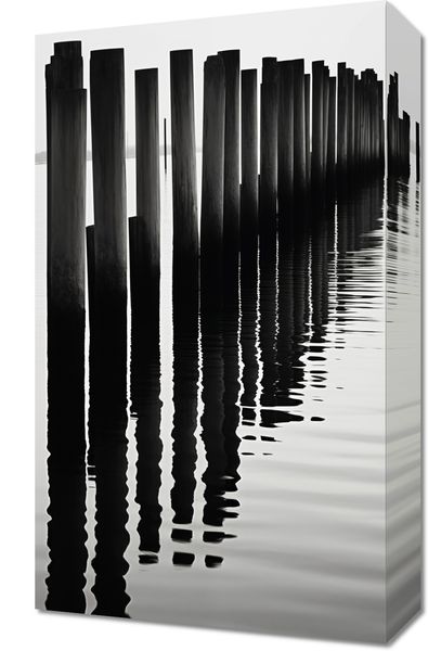 Obraz 30x50cm Rytm Wody i Drewna zdjęcie 1