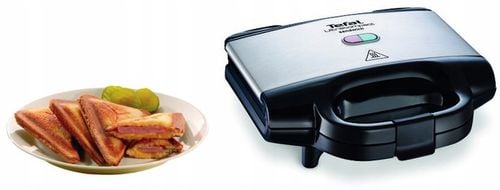 Opiekacz TEFAL Ultracompact SM1552 Srebrno-czarny, 700 W na Arena.pl