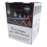 Lampa Solarna LED Kula Kryształowa IP44 8x11cm