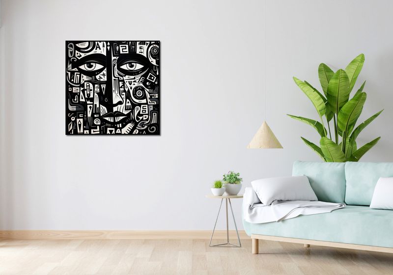 Plakat 80x80cm Labirynt Myśli zdjęcie 4