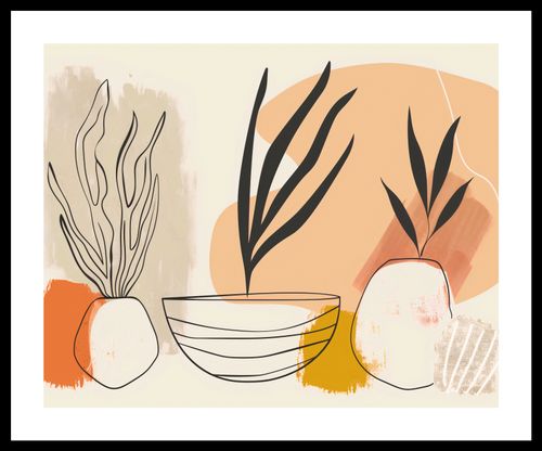 Plakat 50x40cm Szkice Botaniczne na Arena.pl