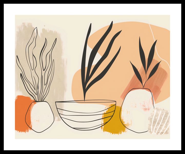 Plakat 50x40cm Szkice Botaniczne zdjęcie 3