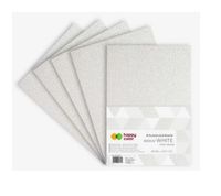 ARKUSZE PIANKOWE BROKATOWE A4/ 5 ARK. BIAŁE 7279