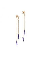 KOLCZYKI CAMILA Lapis 925