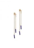 KOLCZYKI CAMILA Lapis 925