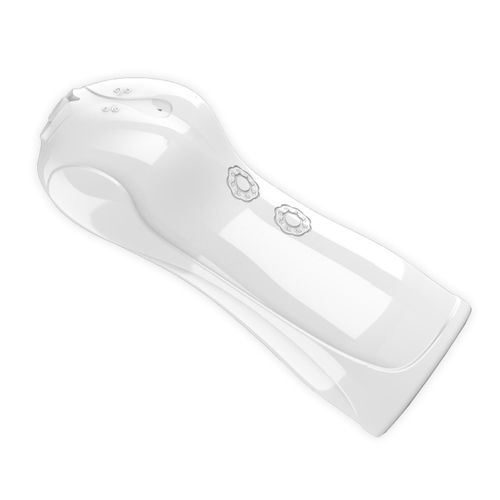 Masturbator-Boss Series-Vibrating and Flashing Masturbation Cup USB 7+7 Function / Talk Mode (White) na Arena.pl