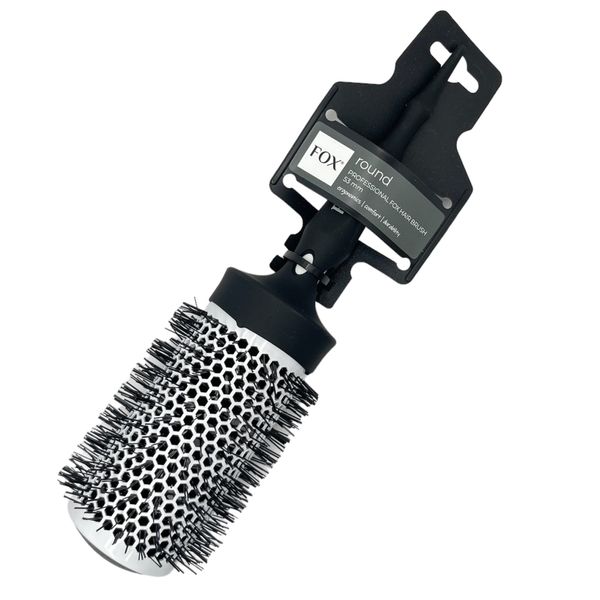 FOX Szczotka do modelowania Round Brush - 53mm BIAŁA zdjęcie 1