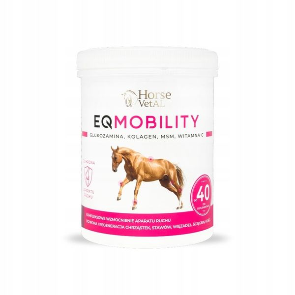 EQMOBILITY 800g -glukozamina,kolagen,MSM,dla koni zdjęcie 1