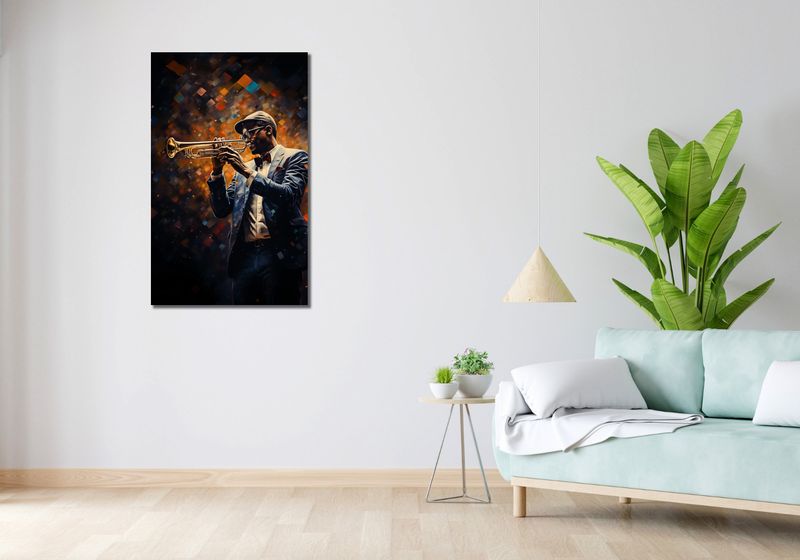 Obraz 60x100cm Symfonia na Trąbce zdjęcie 2