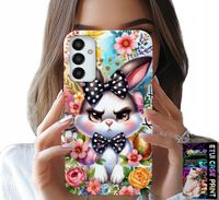 ETUI DO SAMSUNG GALAXY M23 - KRÓLIK WIELKANOCNY, ZAJĄC, JAJKA + SZKŁO