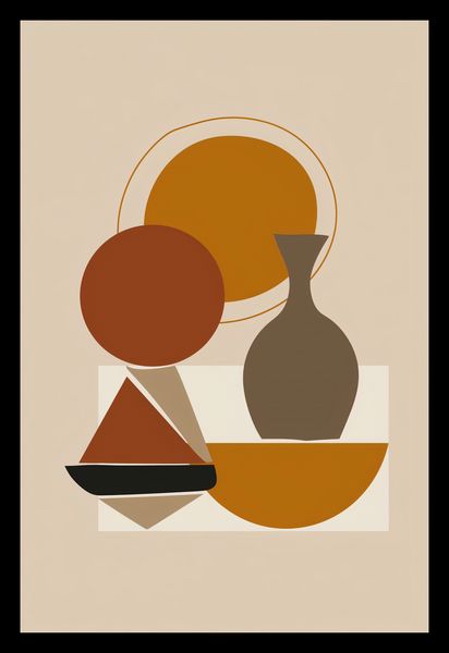 Plakat 20x30cm Geometryczna Utrata zdjęcie 2
