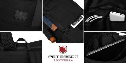 plecak miejski ptn rio-9114 black na Arena.pl