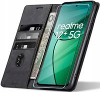 ETUI SKÓRZANE MAGNETYCZNE SHEEP SKIN DO REALME 12+/ 12 PLUS 5G +SZKŁO
