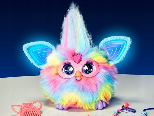 Hasbro FURBY 2.0. Interaktywna Maskotka Tęczowa PL F8900 na Arena.pl
