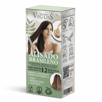 VEGLISS Zestaw do prostowania włosów ALISADO BRASILENO - 120ml + 30ml