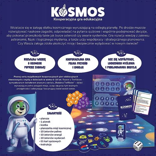 gra kosmos rodzina treflików 02911 na Arena.pl