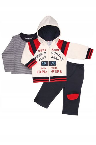 KOMPLET NIEMOWLĘCY CHŁOPIĘCY 3-6M (68CM) na Arena.pl