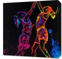 Obraz 50x50cm Mecz W Kosza