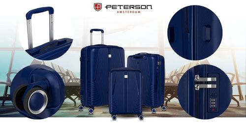 zestaw walizek ptn pp-09-set3-1594 navy na Arena.pl