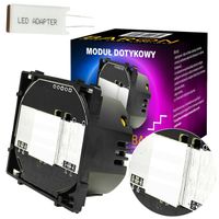 WKŁAD MODUŁ WŁĄCZNIK DOTYKOWY POJEDYNCZY SCHODOWY KRZYŻOWY KABLOWY