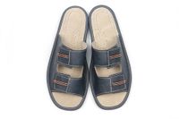 Kapcie klapki sandały męskie na rzep regulowane