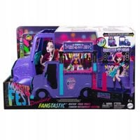 Monster High Koncertowy Food Truck Lalka Zestaw z rozkładaną sceną HXH83