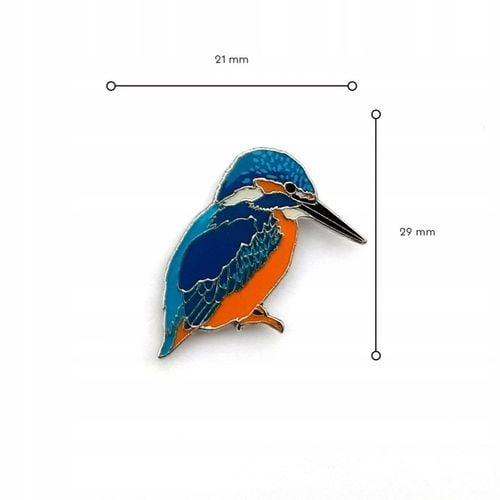 Przypinka, Pin, Odznaka, OTOPtak Zimorodek na Arena.pl