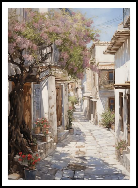 Plakat 64x90cm Urok Starego Miasta zdjęcie 3