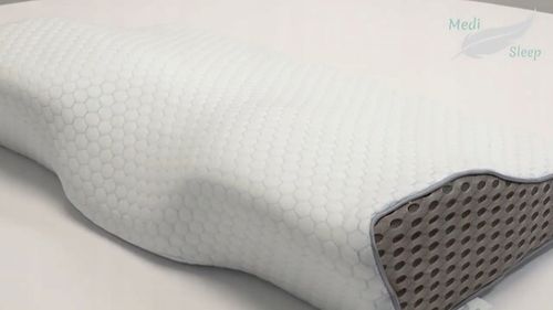 PODUSZKA ORTOPEDYCZNA DO SPANIA NA BOKU I BRZUCHU PROFILOWANA PIANKA MEMORY na Arena.pl