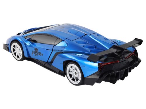 Samochód- Robot Transformacja R/C 1:10 Niebieski Sterowanie Gestami na Arena.pl