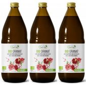 3x Sok z owoców granatu Bio 1000ml NatVita zestaw