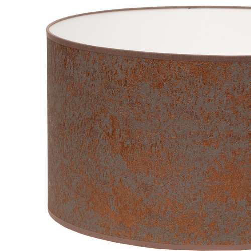 Lampa Podłogowa Trigni Biała - Skandynawski Design Brązowy CONCRET abażur na Arena.pl