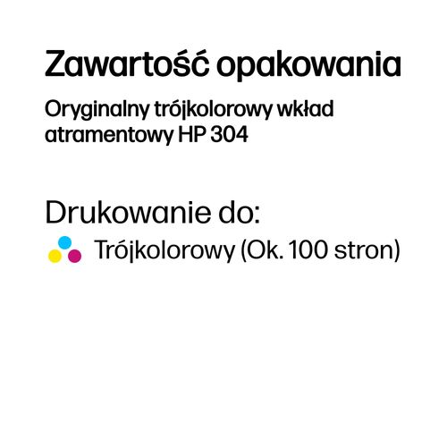 Tusz HP 304 Tri-Color na Arena.pl