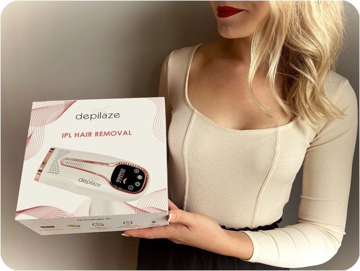 Depilator IPL bezbolesny Depilaze bikini + pudełko na depilator laserowy zdjęcie 2