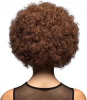 Boland peruka włosy krótkie brąz afro