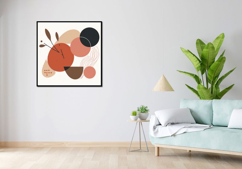 Plakat 90x90cm Szkic Warstw zdjęcie 4