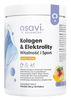 OSAVI Kolagen i Elektrolity Witalność i Sport, ananas-mango (390 g)