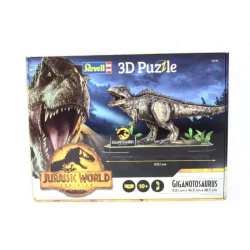 Jurassic world - giganotosaurus 3D (puzzle) na Arena.pl