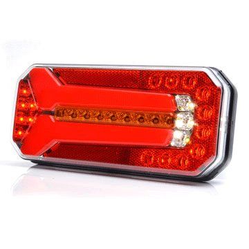 Lampa LED tylna 7 funkcji 12V 24V L/P 1114 DD na Arena.pl