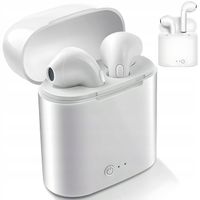 SŁUCHAWKI BEZPRZEWODOWE DOUSZNE SPORTOWE BLUETOOTH i7s TWS Z POWERBANKIEM