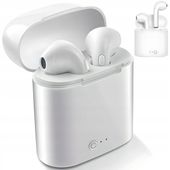 SŁUCHAWKI BEZPRZEWODOWE DOUSZNE SPORTOWE BLUETOOTH i7s TWS Z POWERBANKIEM