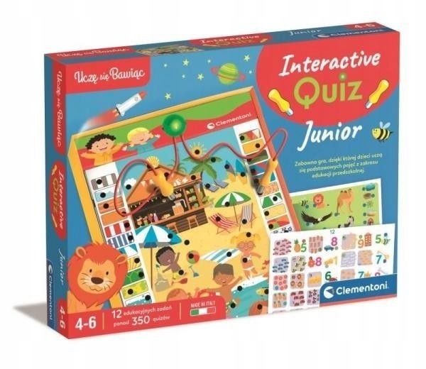 interaktywny quiz junior clementoni 9416 zdjęcie 3