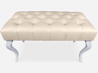 Ławka Pikowana Sabre Tapicerowana bench4home Pufa Ławeczka Przedpokój