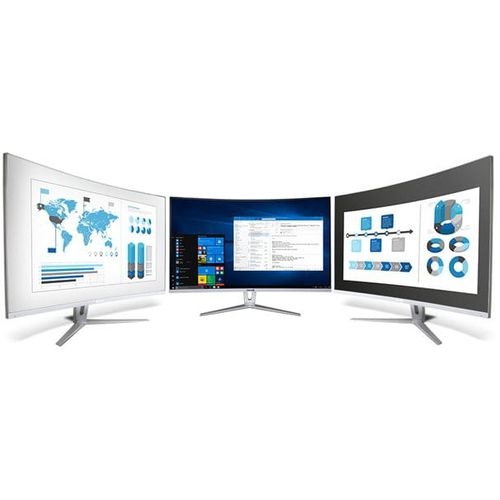 TERRA LED 3280W silver/white CURVED DP/HDMI na Arena.pl