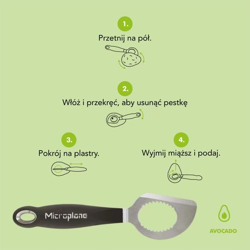 Microplane Narzędzie do awokado 3w1 na Arena.pl